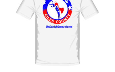 Giles County TN Democrats T-shirt