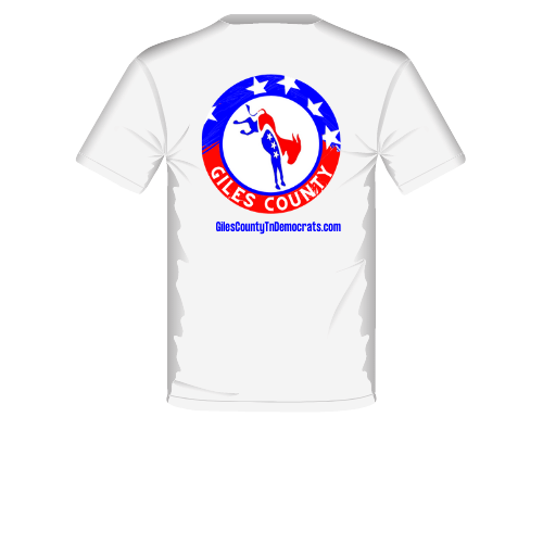 tee shirt of Giles county TN democrats