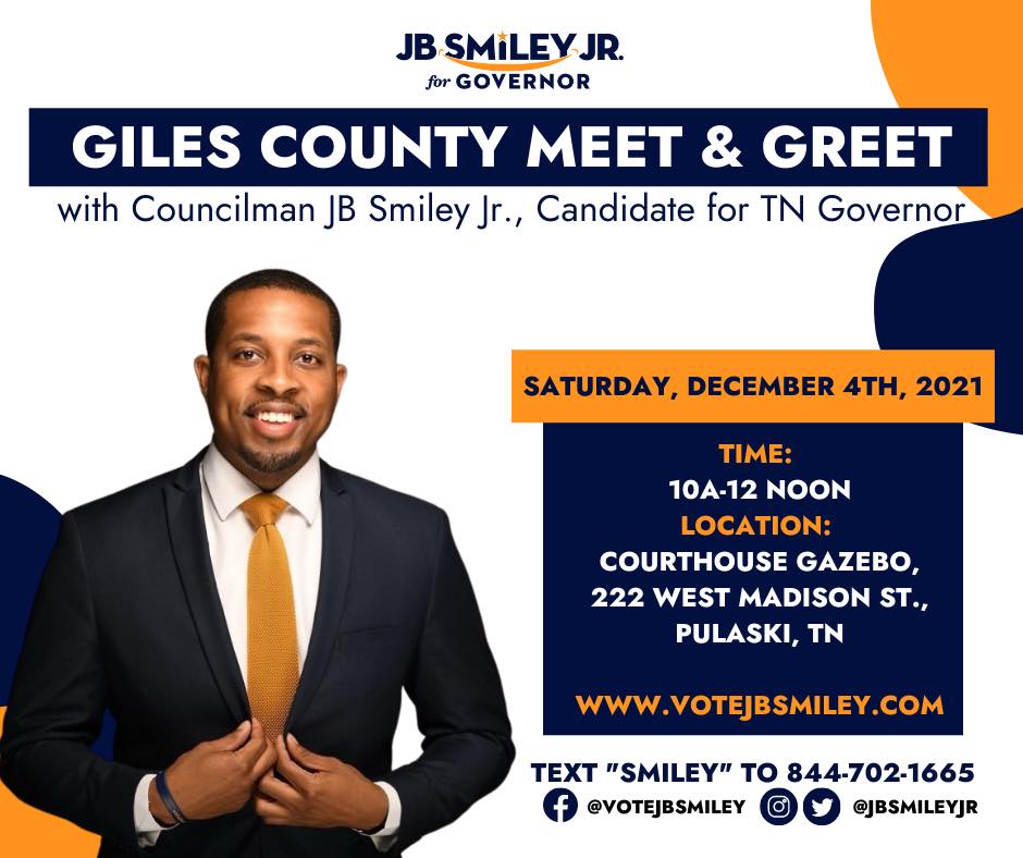 Councilman JB Smiley meet and greet